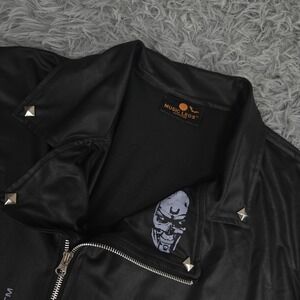 Music Legs Costumes Womens XL Black Terminator T-800‎ Sleeveless Full Zip Vest